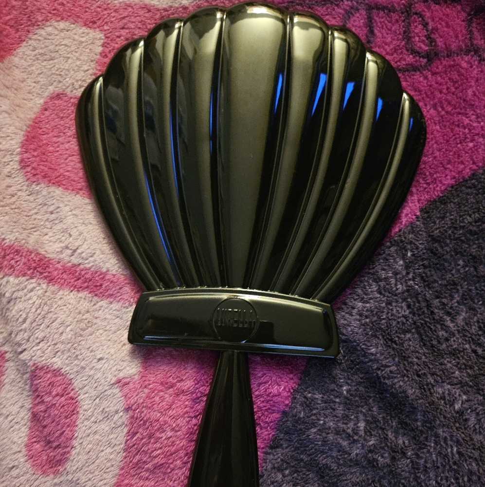 Black Vintage Style Hand Mirror